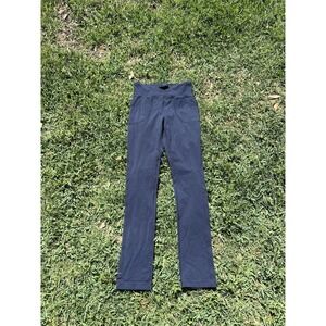 Lululemon Pants Womens 8 Blue High Rise Bootcut Pockets Yoga Athletic Gym Track